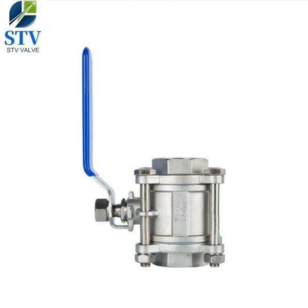 3 Piece Ball-Valve,1000WOG,DN50,316 Body And,Trim,NPT End - Imagen 3