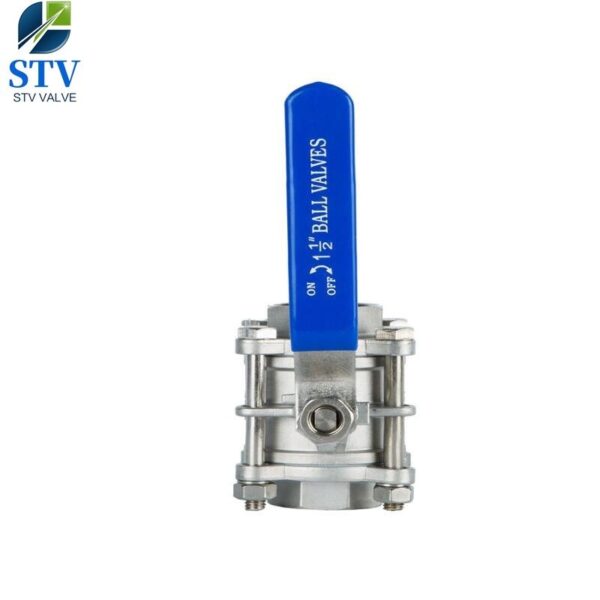 3 Piece Ball-Valve,1000WOG,DN50,316 Body And,Trim,NPT End - Imagen 4