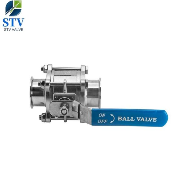 3 Piece Stainless Steel Sanitary Ball Valve - Image 5