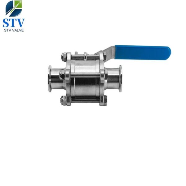 3 Piece Stainless Steel Sanitary Ball Valve - Image 3