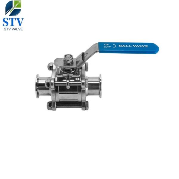 3 Piece Stainless Steel Sanitary Ball Valve