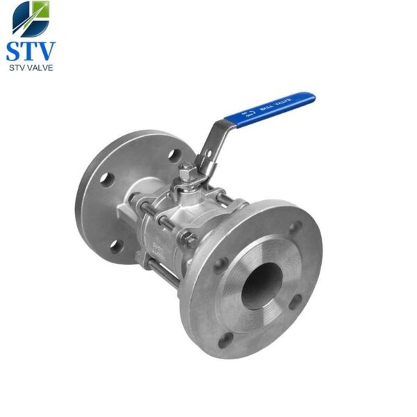 3PC Flange End Ball Valve — изображение 3