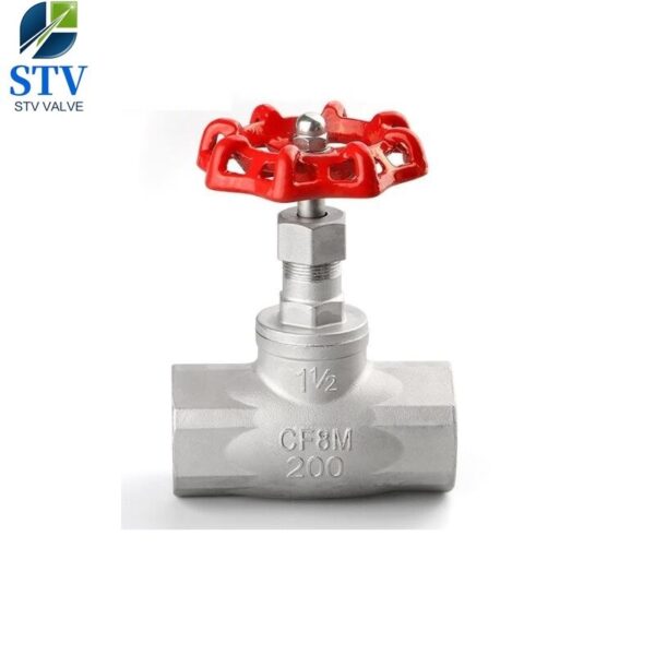 Screwed Stainless Steel Globe Valve