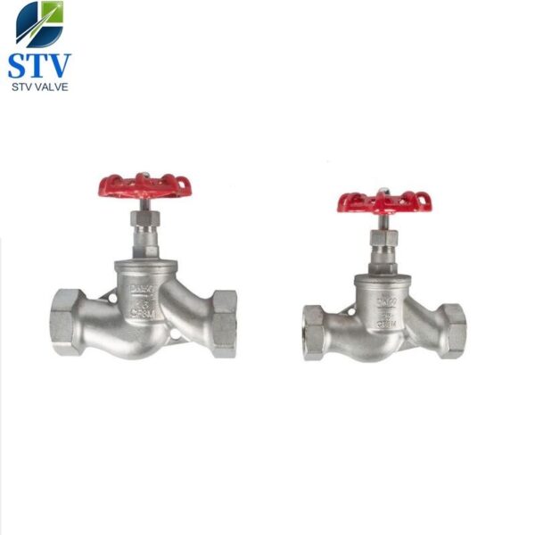 Screwed Stainless Steel Globe Valve - imagine 2