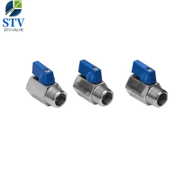 Screwed Stainless Steel Mini Ball Valve - immagine 7