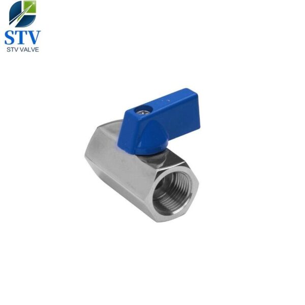 Screwed Stainless Steel Mini Ball Valve - immagine 2
