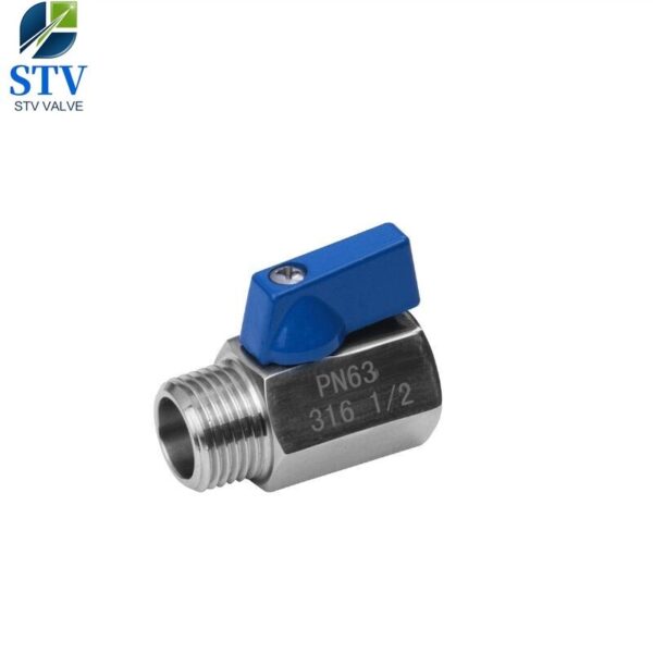 Screwed Stainless Steel Mini Ball Valve