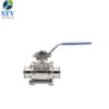 3PC Sanitary Stainless Steel Ball Valve,CF3M Body,Clamped End - Image 3