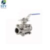 3PC Sanitary Stainless Steel Ball Valve,CF3M Body,Clamped End - Image 2