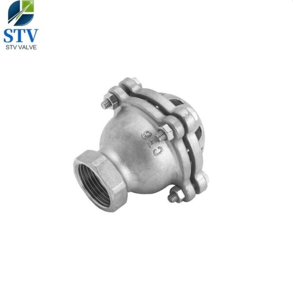 Screw End Stainless Steel Foot Valve - Imagen 3