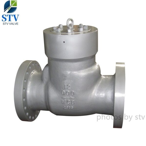 900Lb Full Port Swing Check Valve,Seal Pressure Bonnet,Flange End