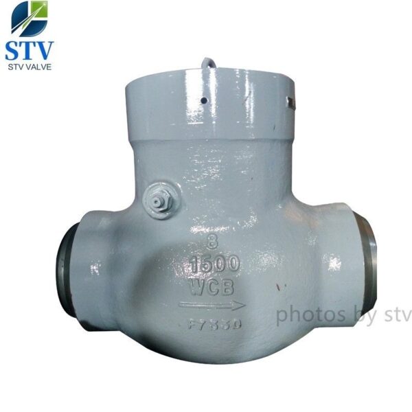 API 600 1500LB Swing Check Valve,Pressure Seal Bonnet,DN200,BW End