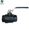 2 Piece 2000 WOG Carbon Steel Ball Valve,Full Port,BSPP End