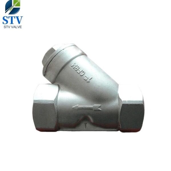 316 Y Type Spring Check Valve,800 Wog,NPT End