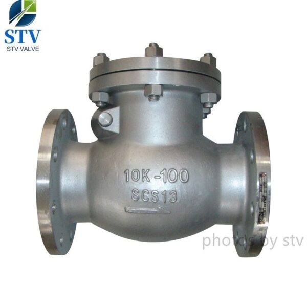 SCS13 Swing Check Valve,4 Inch,Jis10K,FF End