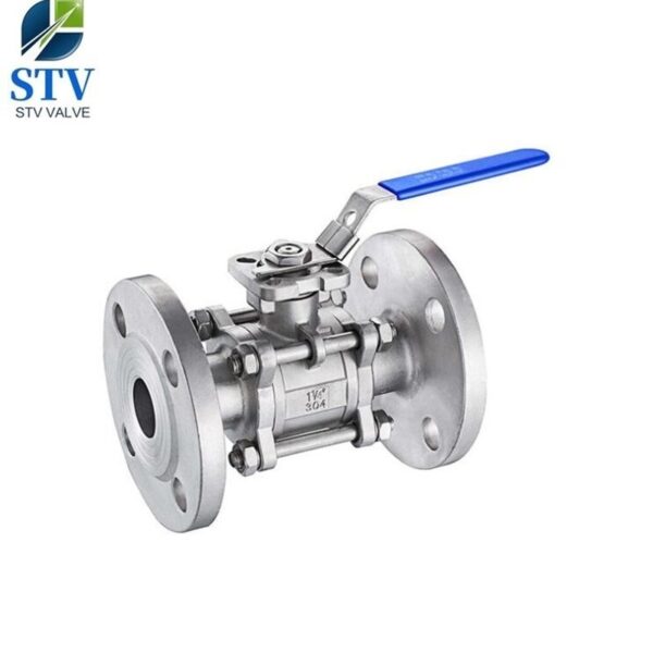 Stainless Steel Flanged Ball Valve,DN 25,150LB,3-piece — изображение 2