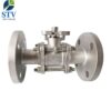 Stainless Steel Flanged Ball Valve,DN 25,150LB,3-piece