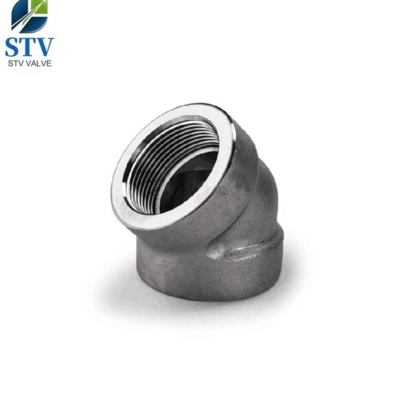 Elbow 45° NPT 3000LB Stainless Steel 316L