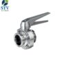 SS304 SS316L Hygienic Sanitary Stainless Steel Thread Butterfly Valve