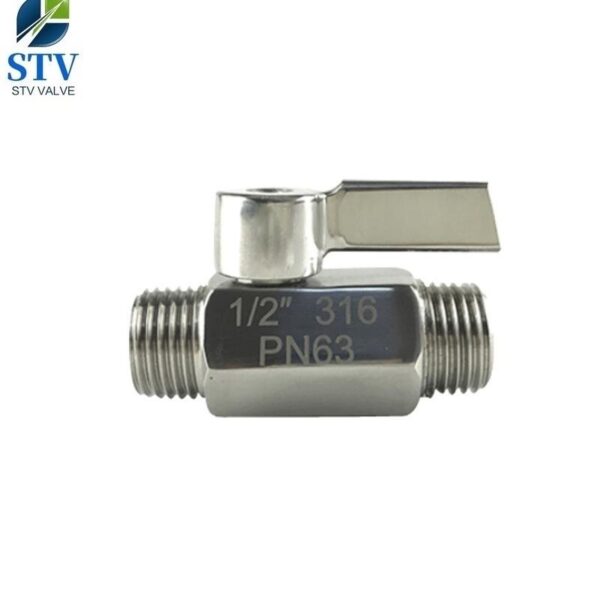 Stainless Steel Mini Ball Valve With SS Handle - Image 3
