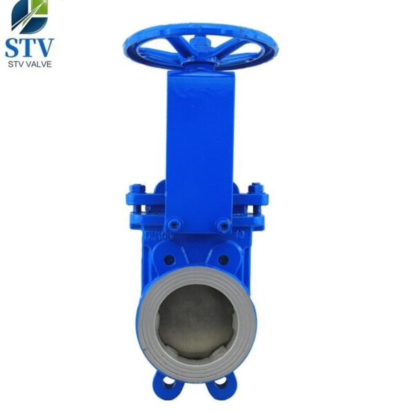 GGG40 Knife Gate Valve, Wafer Type,DN80,PN10, Handwheel Operator