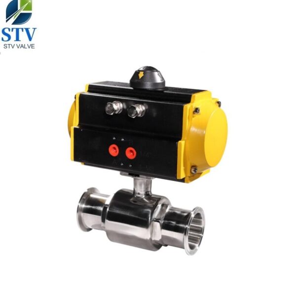 Pneumatic Sanitary 316 Ball Valve,Tri Clamp End – Image 4
