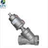 Pneumatic Angle Seat Valve,CF8M,Bspt End - Image 3