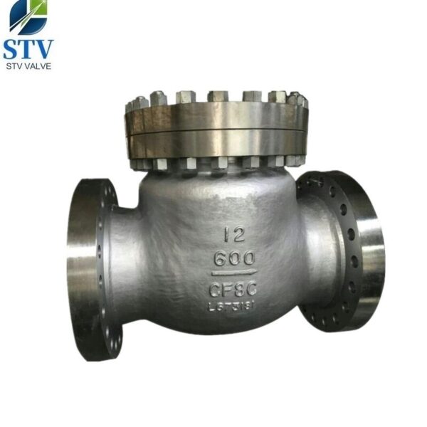 China 600LB CF8C Swing Check Valve Manufacture,China 600LB CF8C Swing Check Valve Supplier,China 600LB CF8C Swing Check Valve Factory.