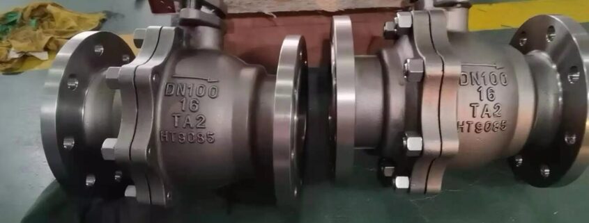 China Ta2 Ball valve