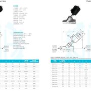 pneumatic angle seat valve