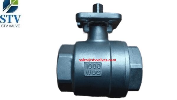 China ISO5211 Mounting Pad Ball Valve