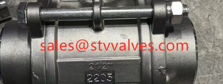 3pc 2205 ball valve factory