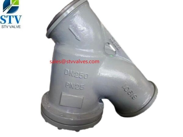 GS-C25 (1.0619) Y Type Strainer, DIN 3352, DN250, PN25, BW Ends
