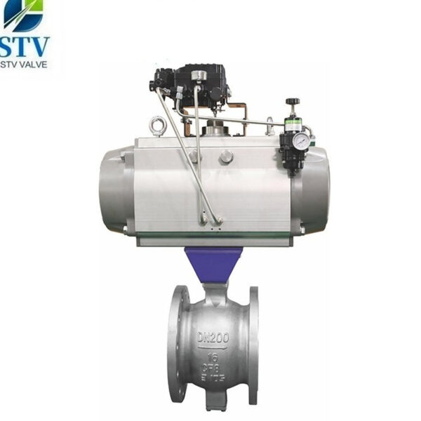 Penumatic Segment Ball Valve