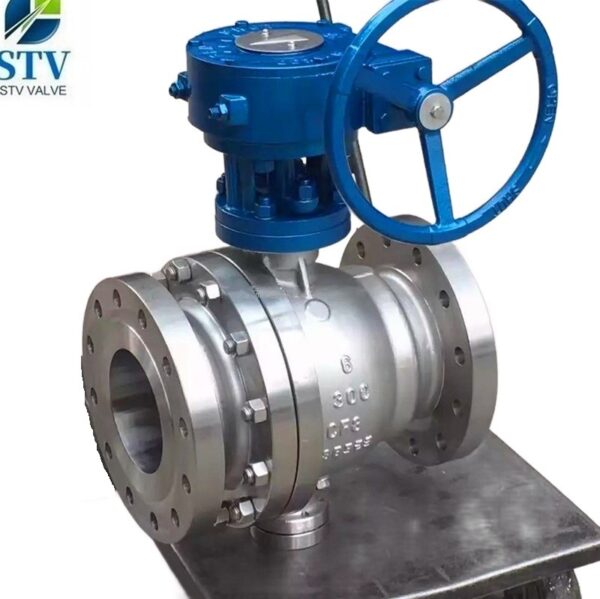 China 304 Trunnion Mounted Ball Valve