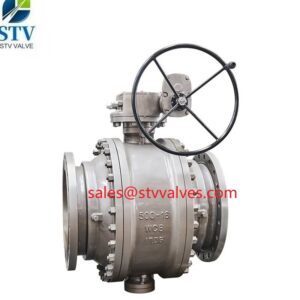 China DN600 Cast Trunnion Mounted Ball Valve