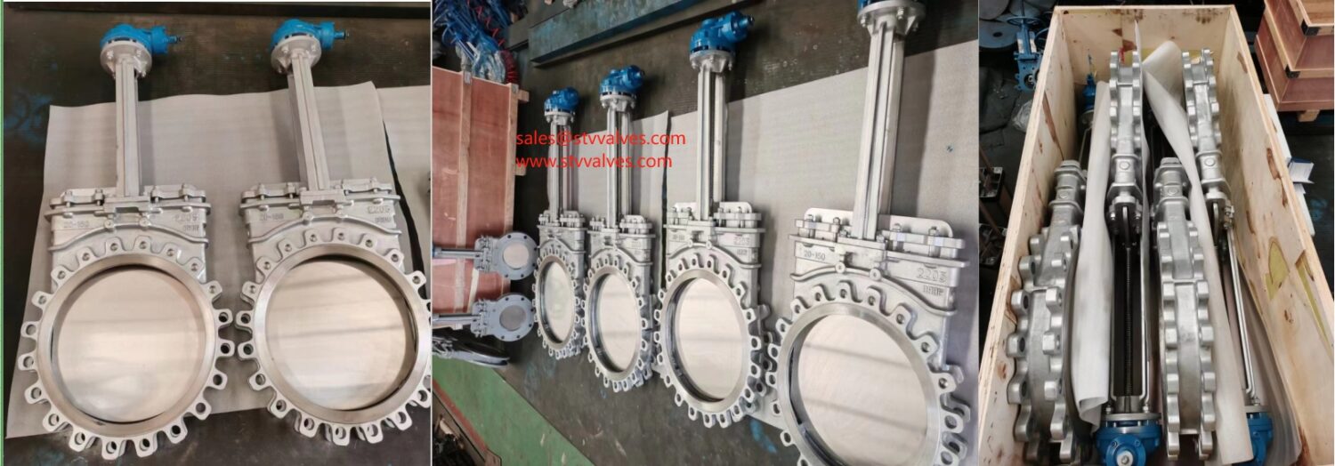 2205 wafer knife gate valve