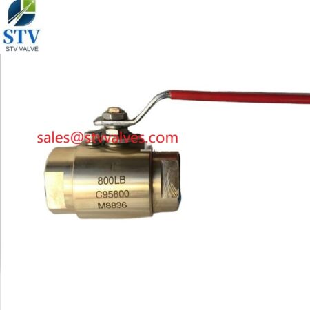 China C95800 2PC Ball Valve