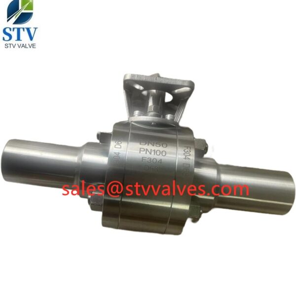 China PN100 high Pressure Ball Valve Manufacture