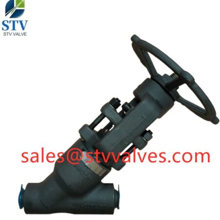 China 2500lb Y Type Forged Globe Valve Manufacture