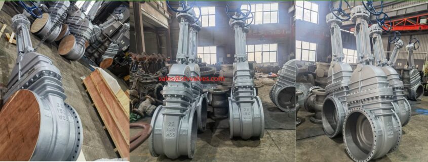 28 Inch API 600 Cast Steel Gate Valves