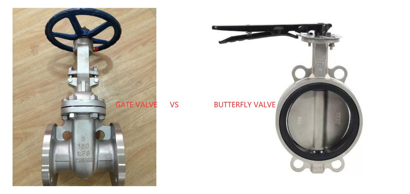 GATE VALVE VS. BUTTERFLY VALVE