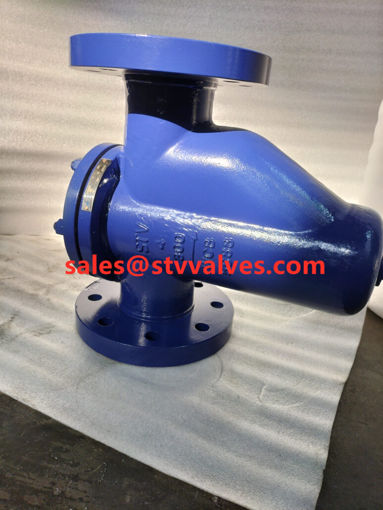 300LB POT Type Strainer—WCB—4 Inch—Flange End