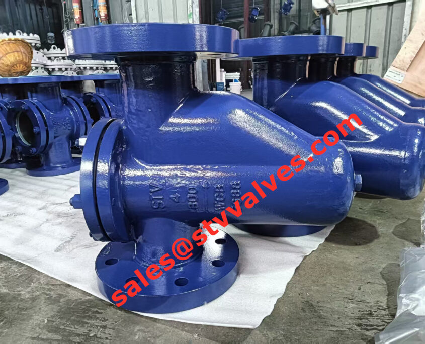 U TYPE STRAINER CAST STEEL