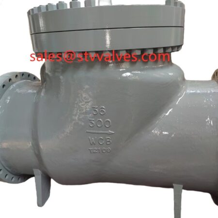 China ANSI 36 Inch cast steel check valve