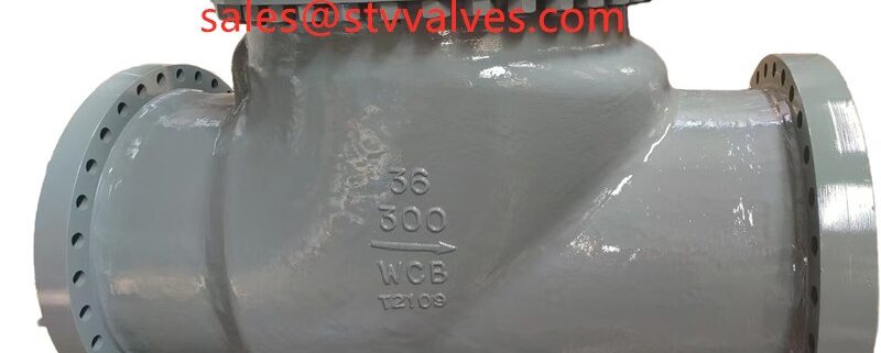 China ANSI 36 Inch cast steel check valve