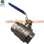 China 2-PC Hastelloy C276 Ball Valve