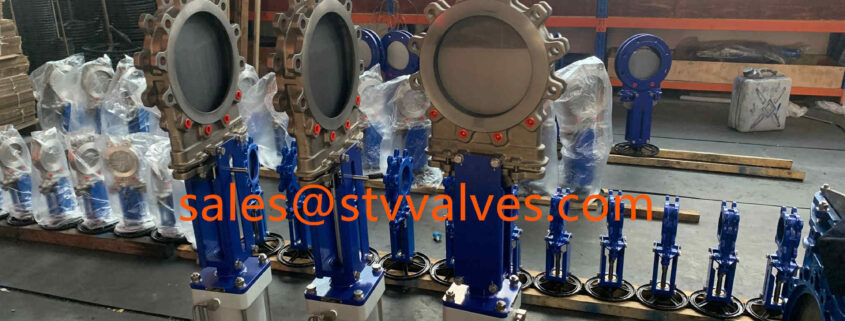 Double Action Knife Gate Valve
