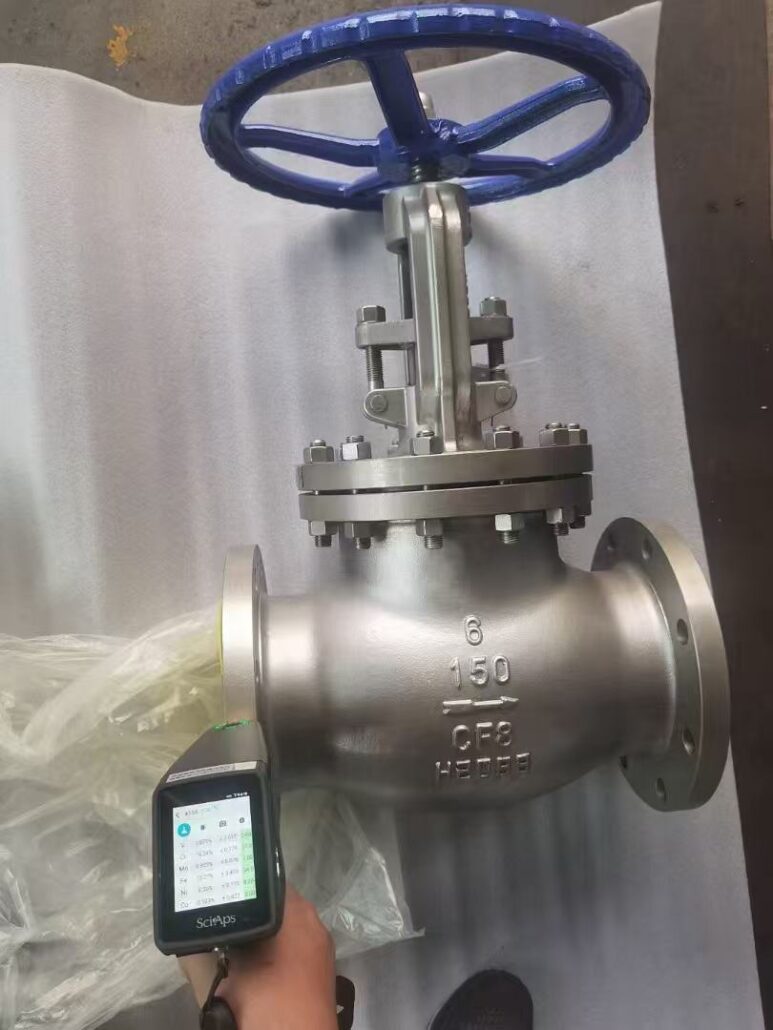 BS1873 CF8 globe valves 