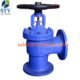 DIN Angle Bellow Globe Valve